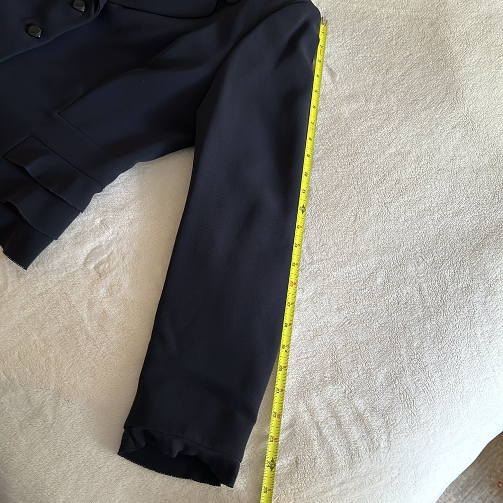 Albert Nipon Skirt Suit Fully Lined Navy Blue. Wa… - image 6